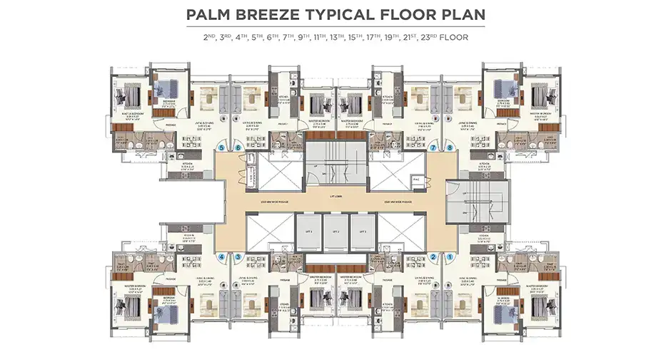Shapoorji Joyville Virar Floor Plans